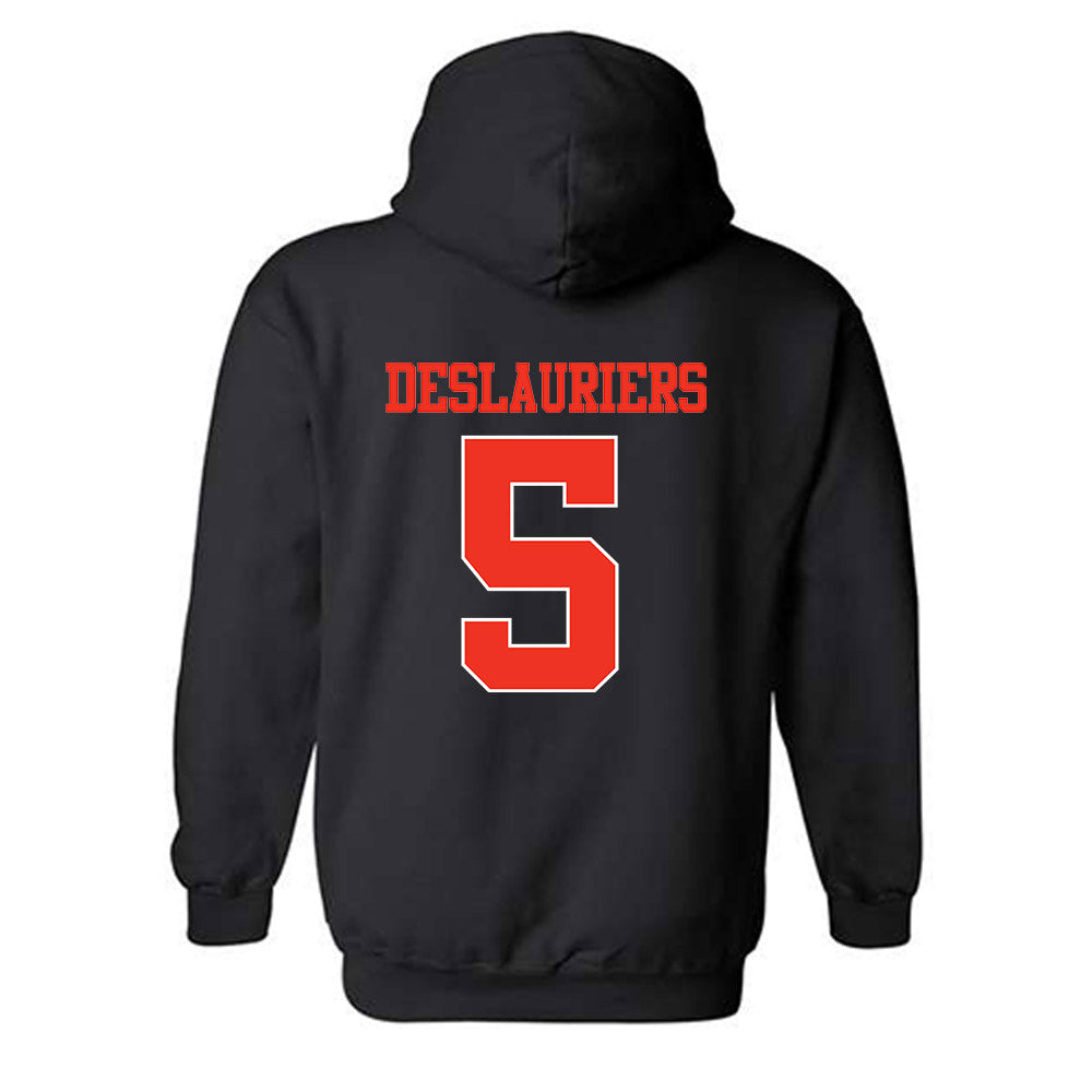 Syracuse - NCAA Football : Antoine Deslauriers - Classic Shersey Hooded Sweatshirt-1