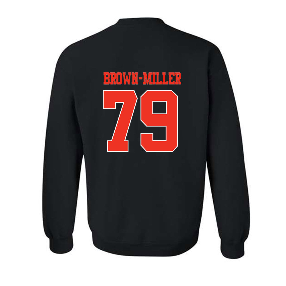 Syracuse - NCAA Football : Travis Brown-Miller - Classic Shersey Crewneck Sweatshirt-1