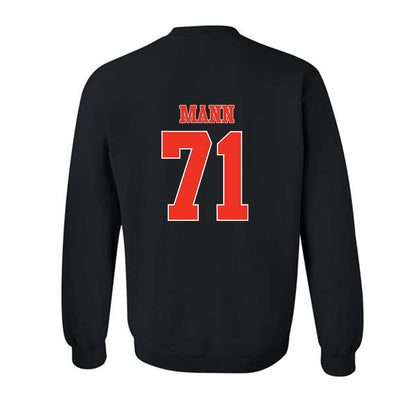 Syracuse - NCAA Football : Jayden Mann - Classic Shersey Crewneck Sweatshirt-1