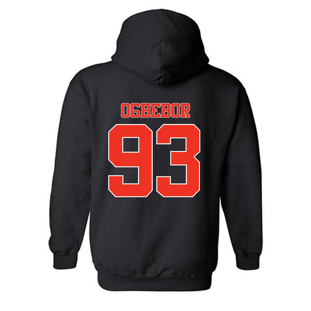 Syracuse - NCAA Football : Nissi Ogbebor - Classic Shersey Hooded Sweatshirt-1