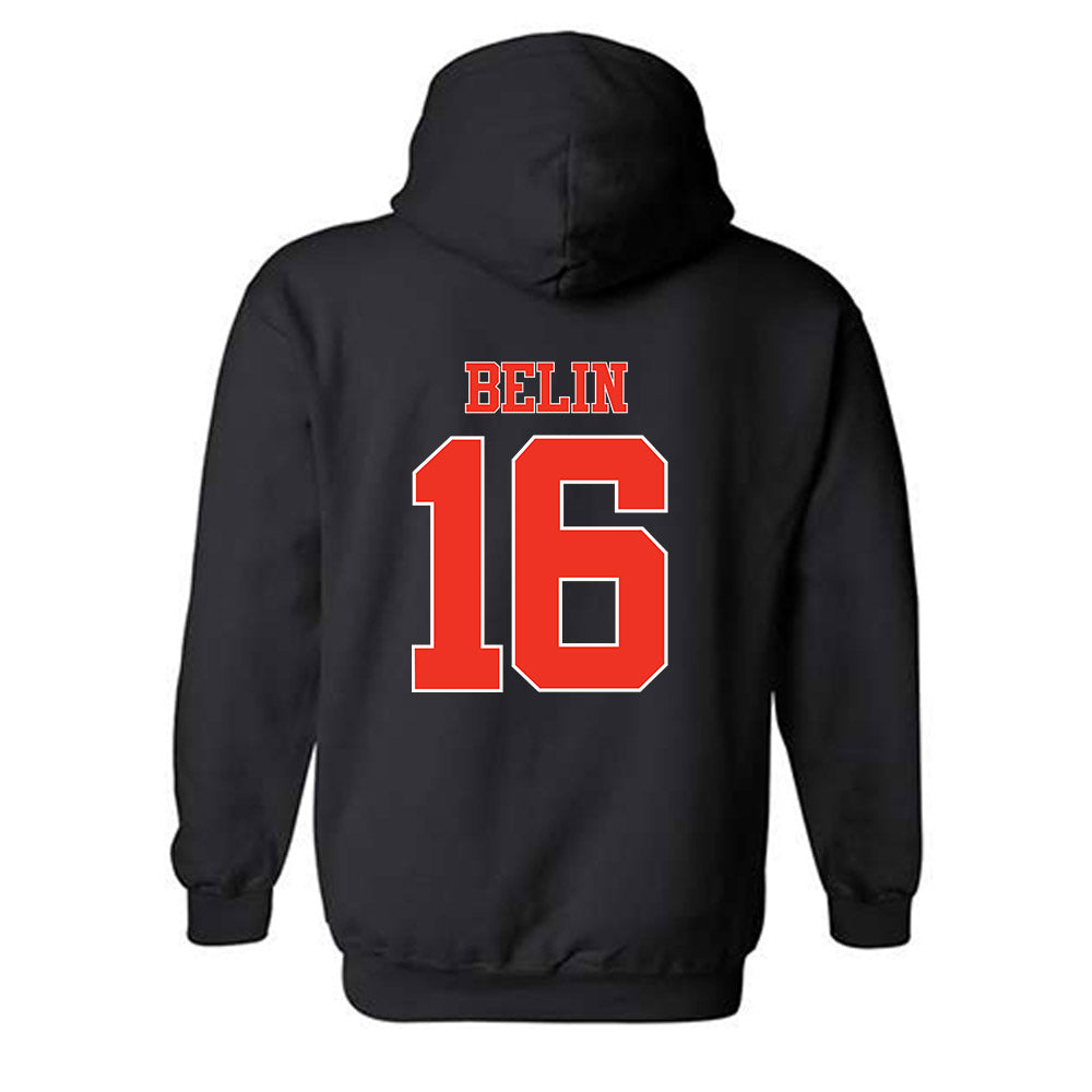 Syracuse - NCAA Football : Rich Belin - Classic Shersey Hooded Sweatshirt-1