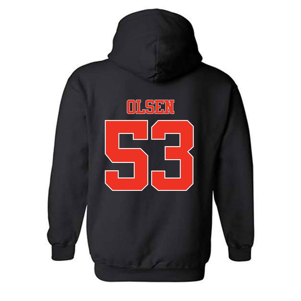 Syracuse - NCAA Football : Donald (Ted) Olsen - Classic Shersey Hooded Sweatshirt-1