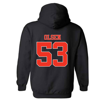 Syracuse - NCAA Football : Donald (Ted) Olsen - Classic Shersey Hooded Sweatshirt-1