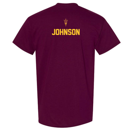 Arizona State - NCAA Football : Jeremiah Johnson - Big12 Championship T-Shirt-1
