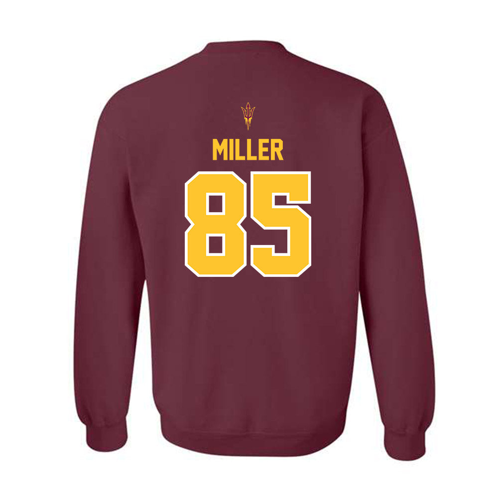 Arizona State - NCAA Football : Anthony Miller - Big12 Championship Crewneck Sweatshirt-1