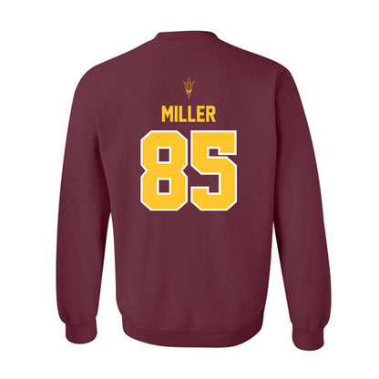 Arizona State - NCAA Football : Anthony Miller - Big12 Championship Crewneck Sweatshirt-1