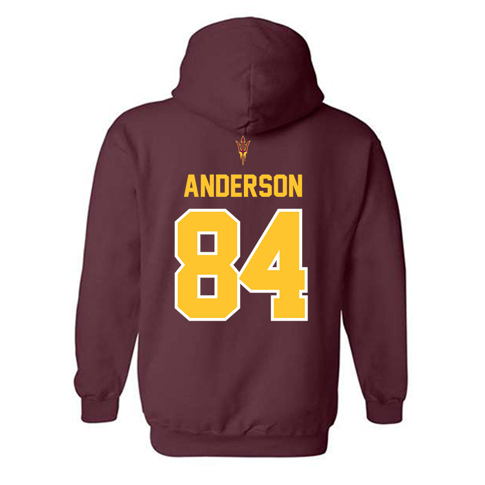 Arizona State - NCAA Football : Landen Anderson - Big12 Championship Hooded Sweatshirt-1