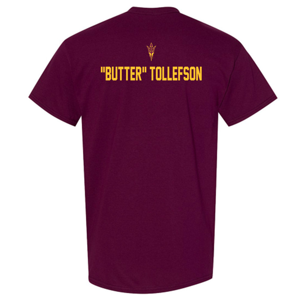 Arizona State - NCAA Football : Michael "Butter" Tollefson - Big12 Championship T-Shirt-1