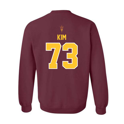Arizona State - NCAA Football : Terrell Kim - Big12 Championship Crewneck Sweatshirt-1
