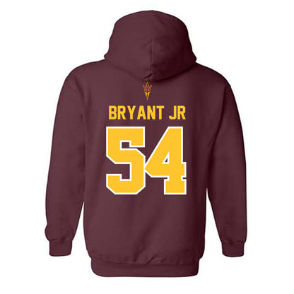 Arizona State - NCAA Football : Desean Bryant Jr - Big12 Championship Hooded Sweatshirt-1