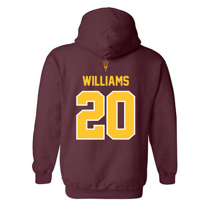 Arizona State - NCAA Football : Maurice Williams - Big12 Championship Hooded Sweatshirt-1