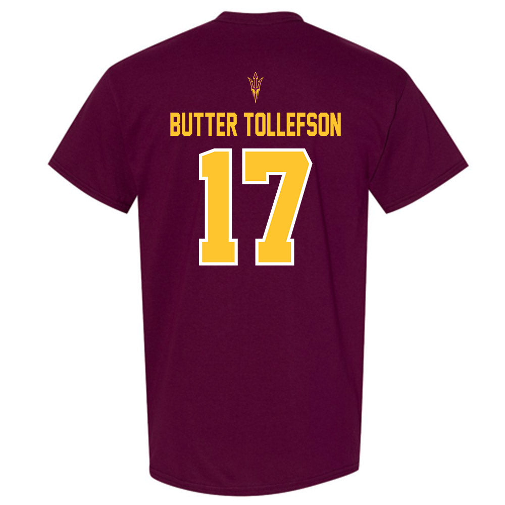 Arizona State - NCAA Football : Michael "Butter" Tollefson - Big12 Championship T-Shirt-1
