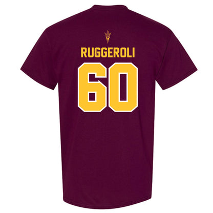Arizona State - NCAA Football : Xander Ruggeroli - Big12 Championship T-Shirt-1