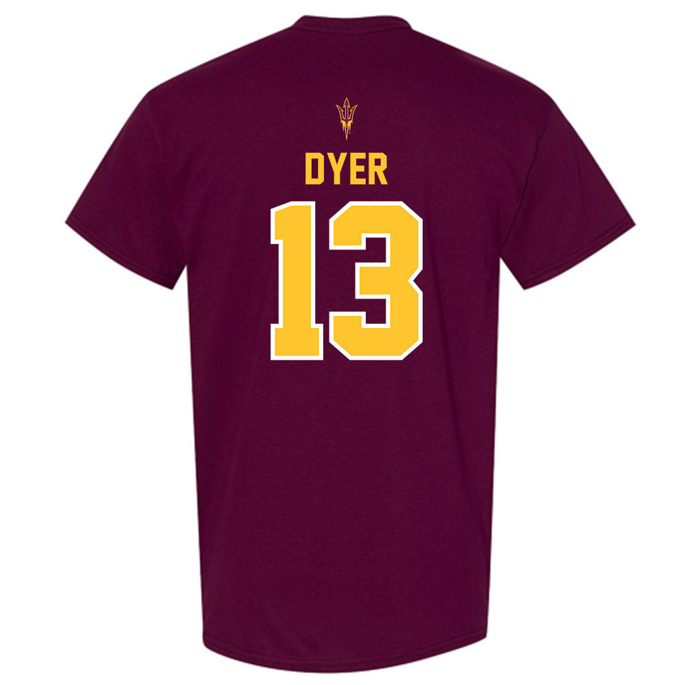 Arizona State - NCAA Football : Cameron Dyer - Big12 Championship T-Shirt-1