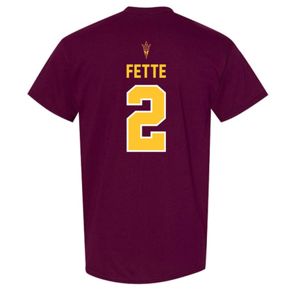 Arizona State - NCAA Football : Jake Fette - Big12 Championship T-Shirt-1