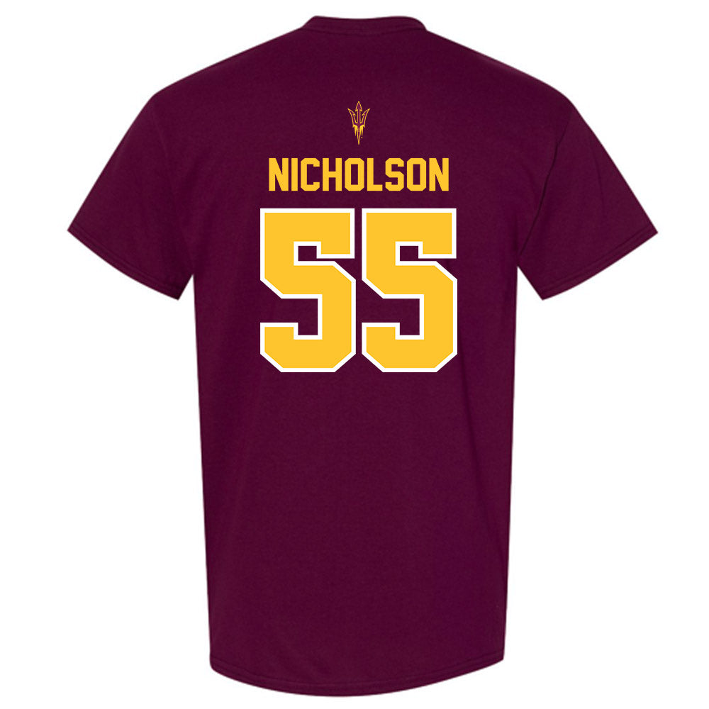 Arizona State - NCAA Football : Niniva Nicholson - Big12 Championship T-Shirt-1