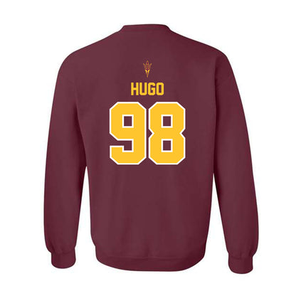 Arizona State - NCAA Football : Julian Hugo - Big12 Championship Crewneck Sweatshirt-1