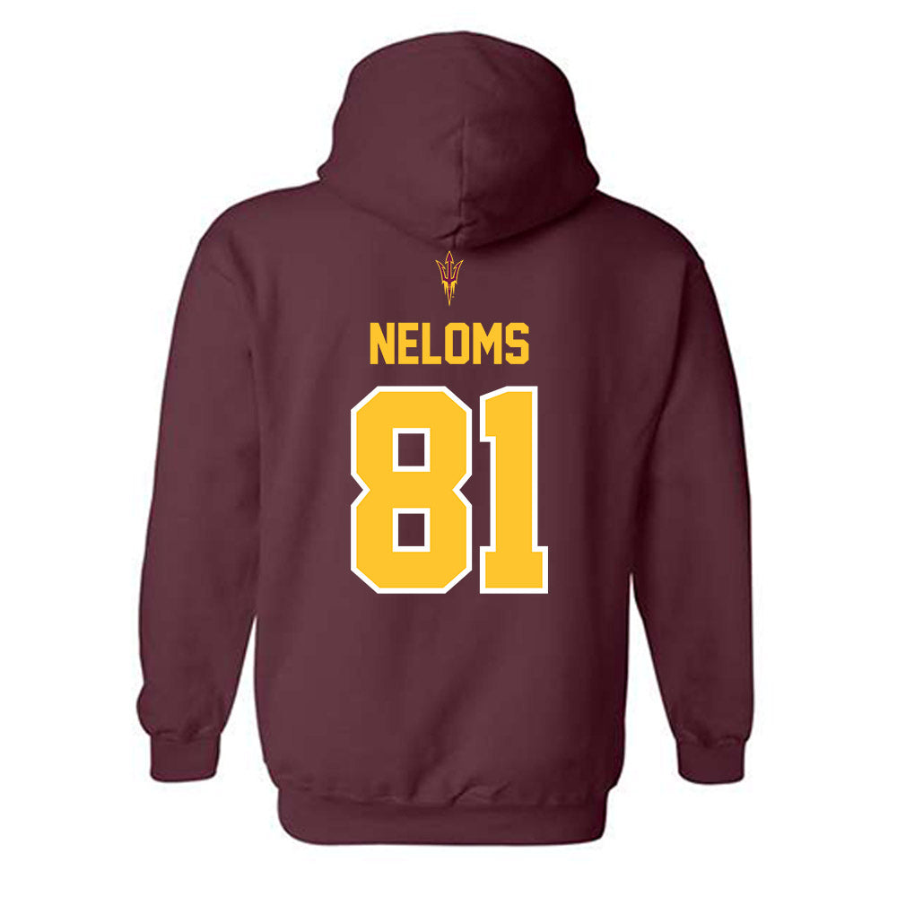 Arizona State - NCAA Football : Uriah Neloms - Big12 Championship Hooded Sweatshirt-1
