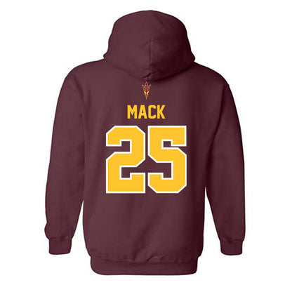 Arizona State - NCAA Football : Cardae Mack - Big12 Championship Hooded Sweatshirt-1