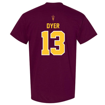 Arizona State - NCAA Football : Cameron Dyer - Big12 Championship T-Shirt-1