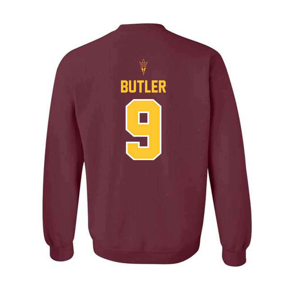 Arizona State - NCAA Football : Cory Butler - Big12 Championship Crewneck Sweatshirt-1