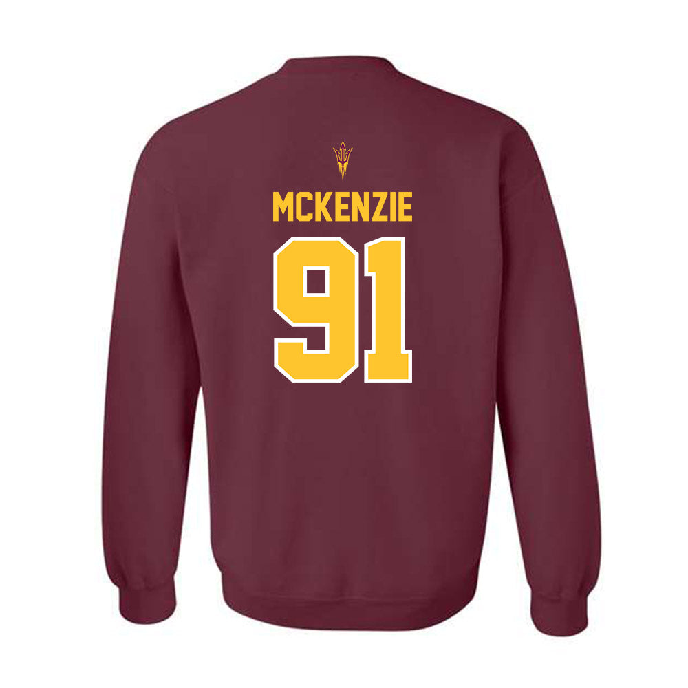 Arizona State - NCAA Football : Rashad McKenzie - Big12 Championship Crewneck Sweatshirt-1