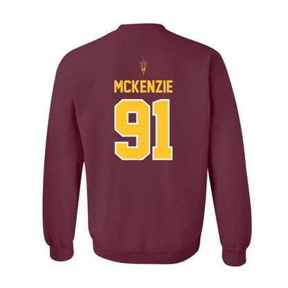 Arizona State - NCAA Football : Rashad McKenzie - Big12 Championship Crewneck Sweatshirt-1