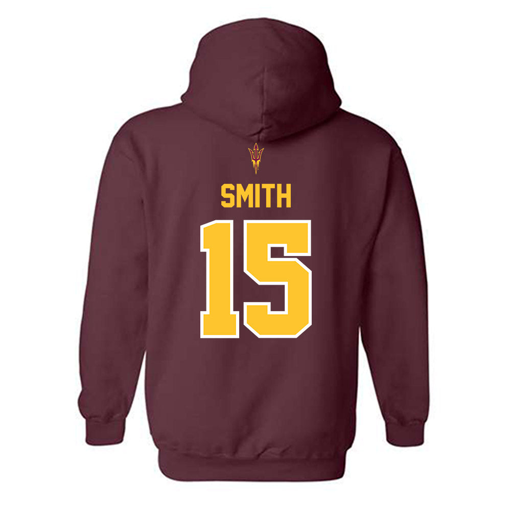 Arizona State - NCAA Football : Joseph Smith - Big12 Championship Hooded Sweatshirt-1
