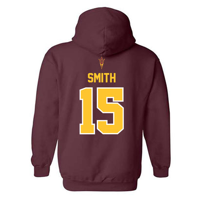 Arizona State - NCAA Football : Joseph Smith - Big12 Championship Hooded Sweatshirt-1
