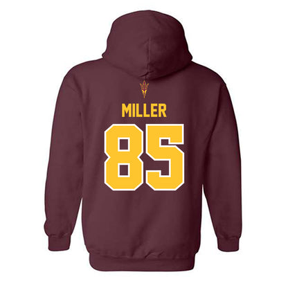 Arizona State - NCAA Football : Anthony Miller - Big12 Championship Hooded Sweatshirt-1