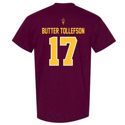 Arizona State - NCAA Football : Michael "Butter" Tollefson - Big12 Championship T-Shirt-1