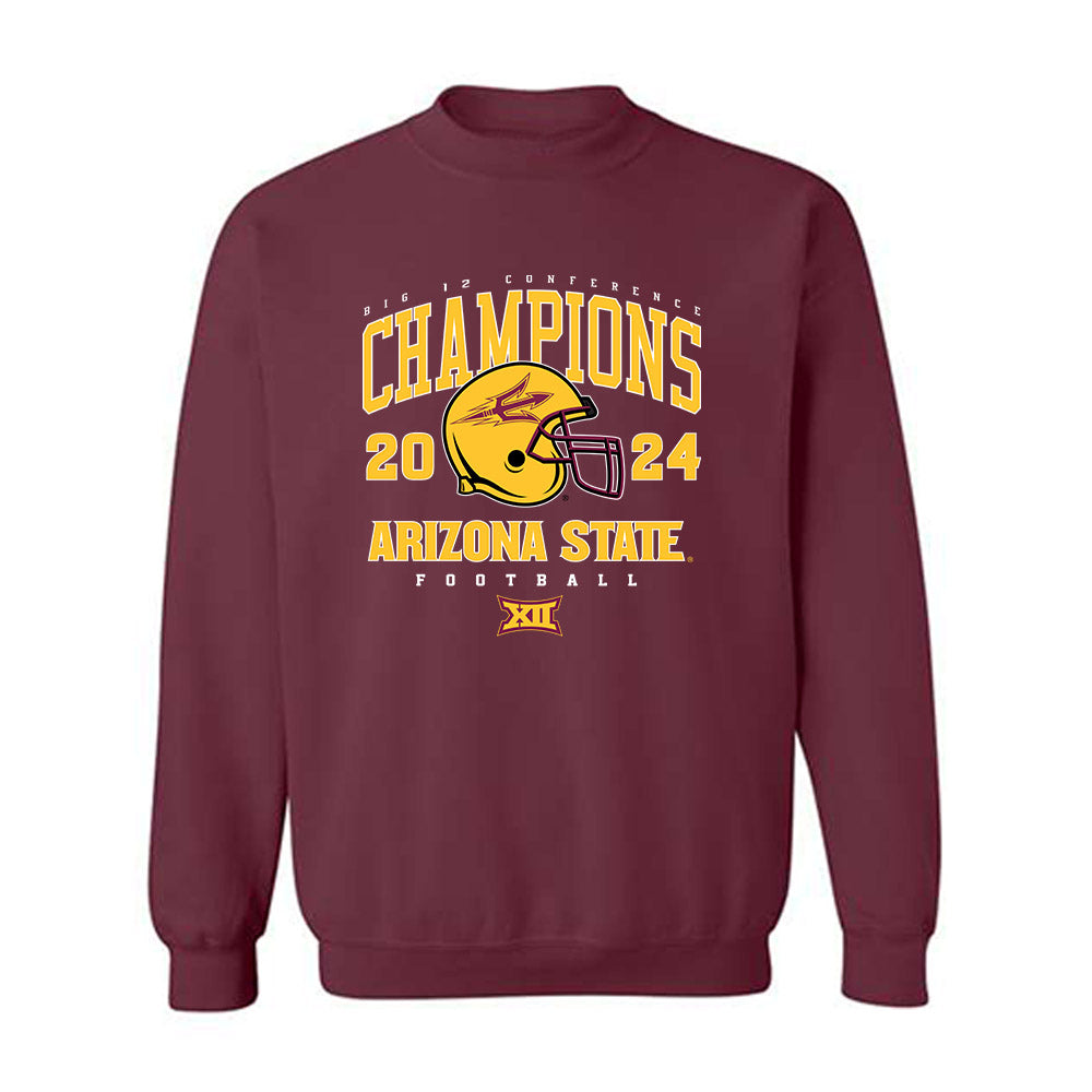 Arizona State - NCAA Football : Mikey Keene - Big12 Championship Crewneck Sweatshirt-0