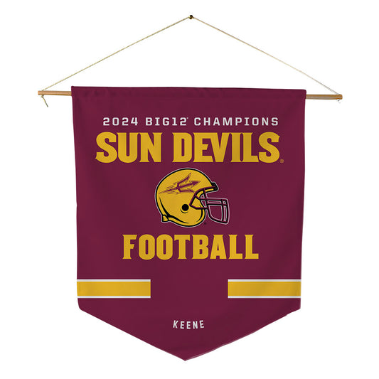 Arizona State - NCAA Football : Mikey Keene - Big12 Pennant - 18" x 21"-0