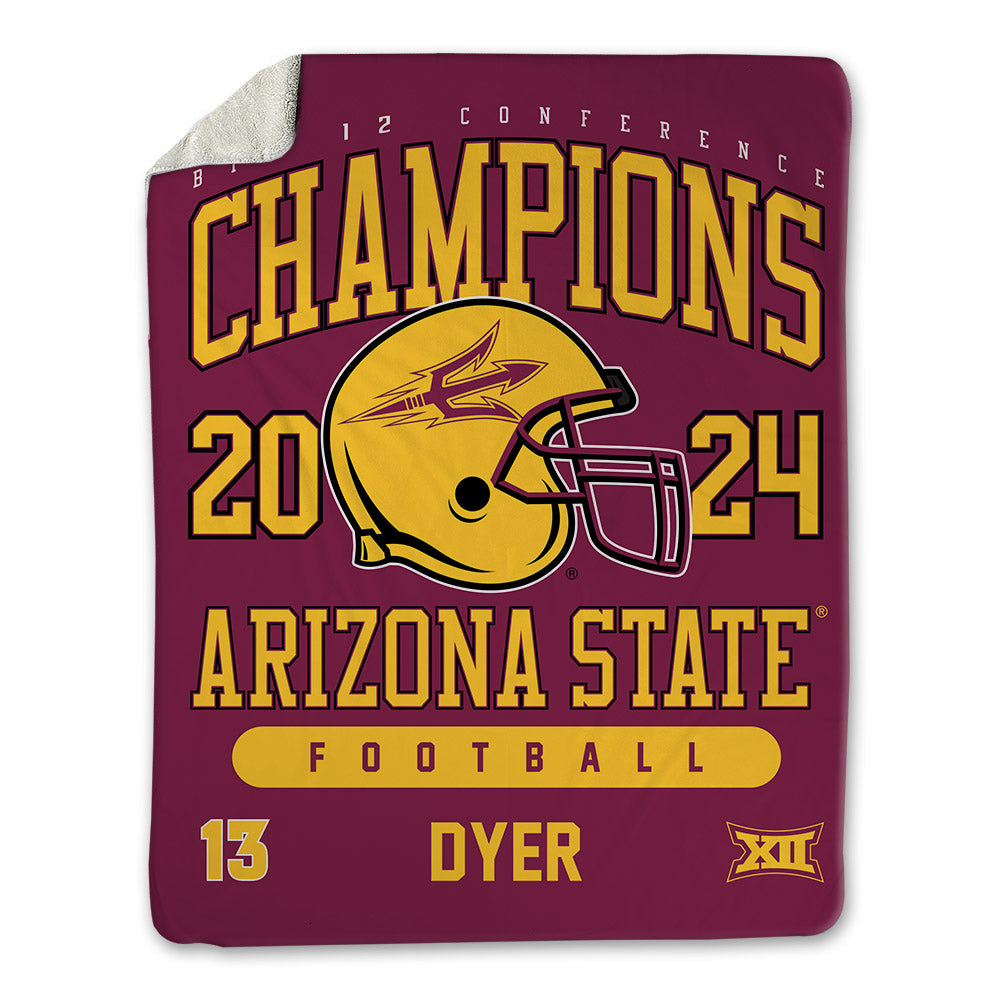 Arizona State - NCAA Football : Cameron Dyer - Big12 Blanket-0