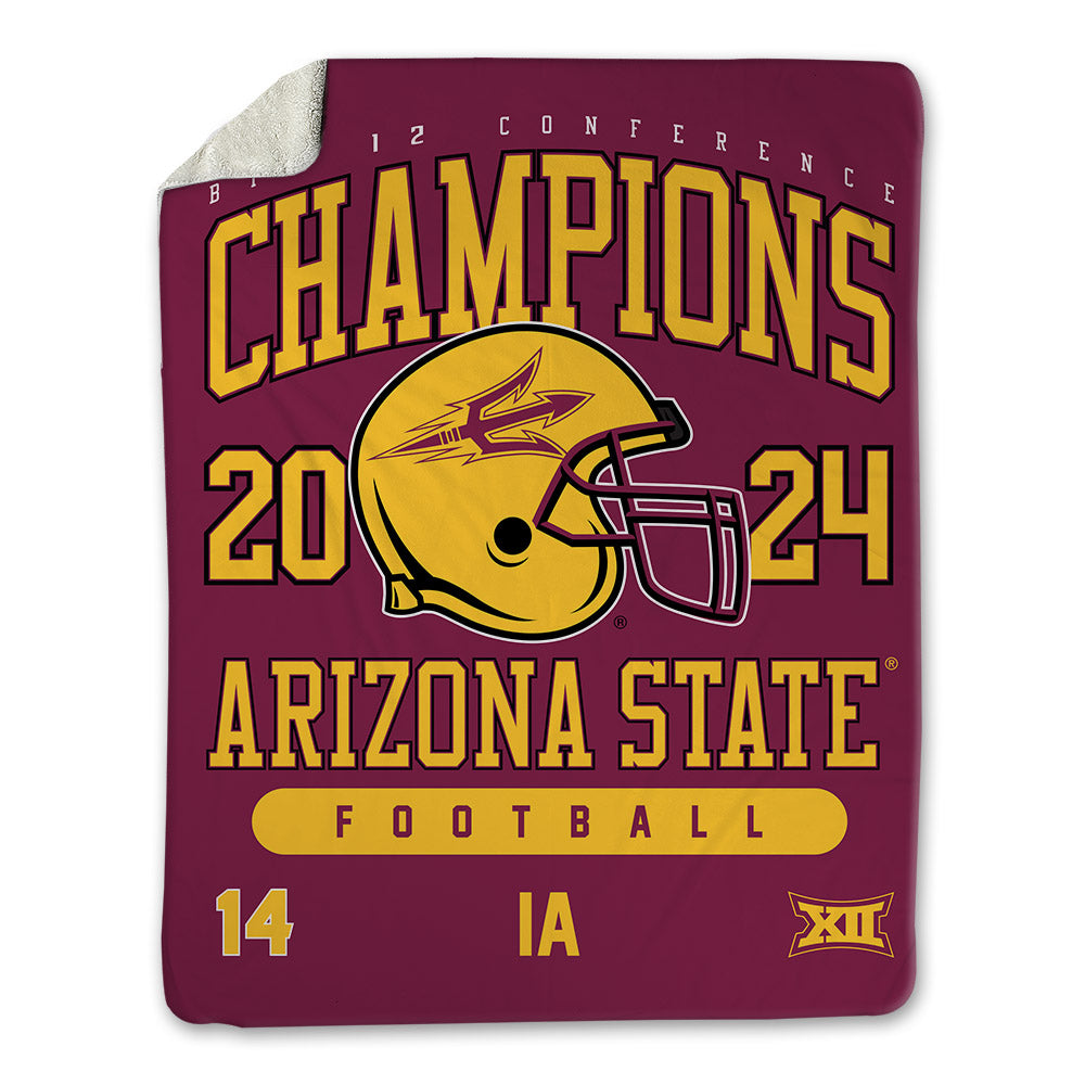 Arizona State - NCAA Football : AJ Ia - Big12 Blanket-0