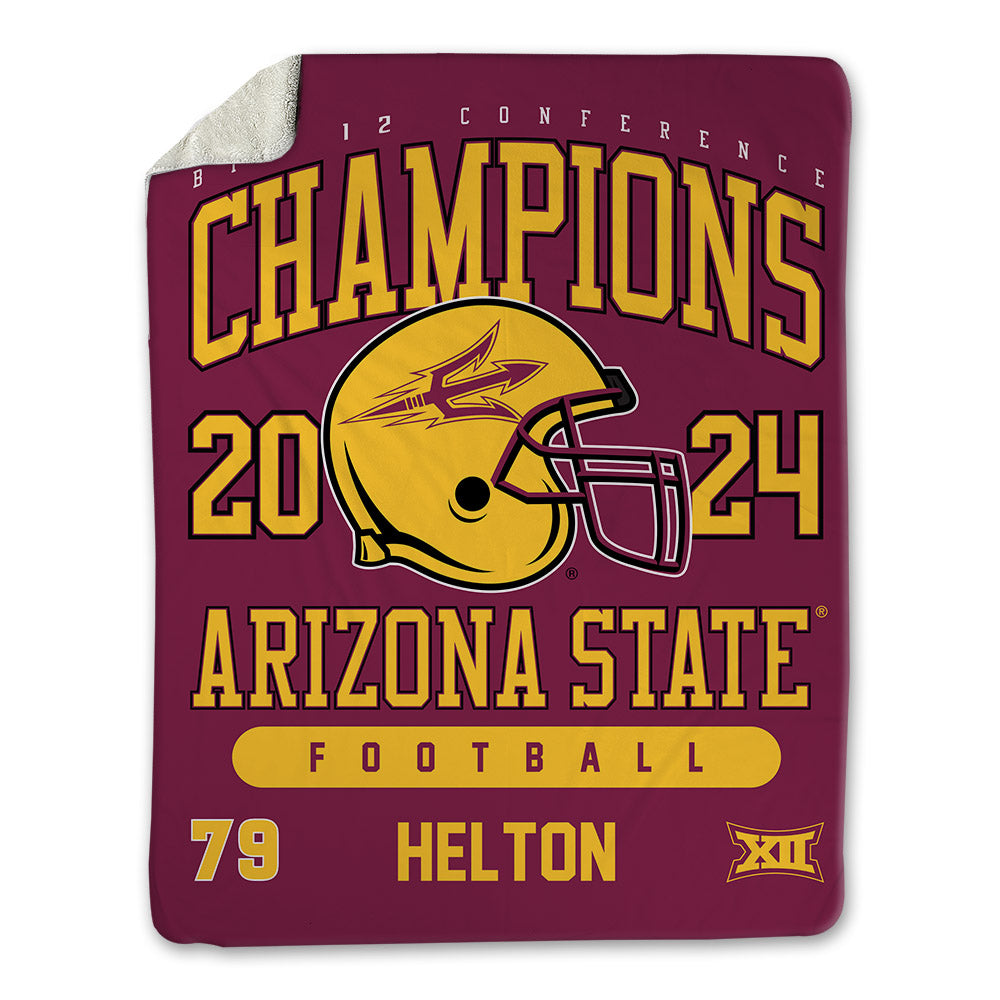 Arizona State - NCAA Football : Brent Helton - Big12 Blanket-0