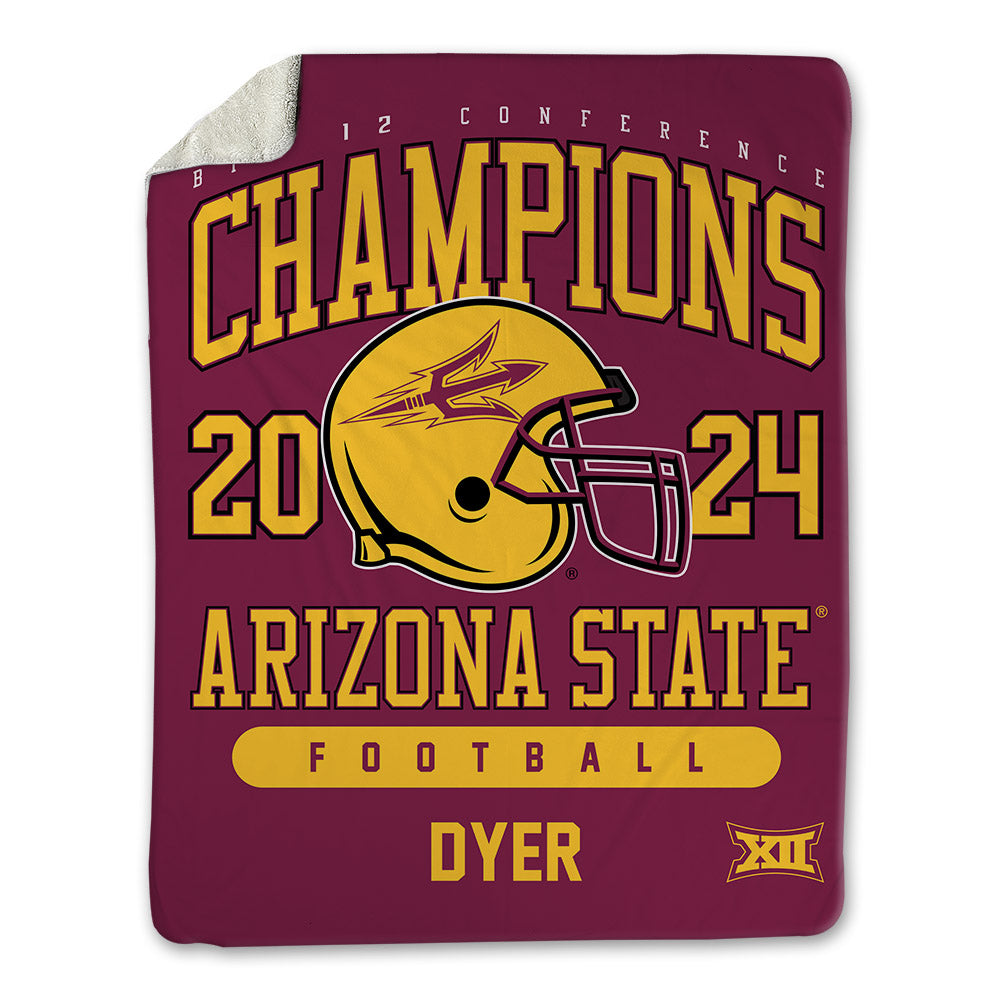 Arizona State - NCAA Football : Cameron Dyer - Big12 Blanket-0