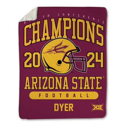 Arizona State - NCAA Football : Cameron Dyer - Big12 Blanket-0