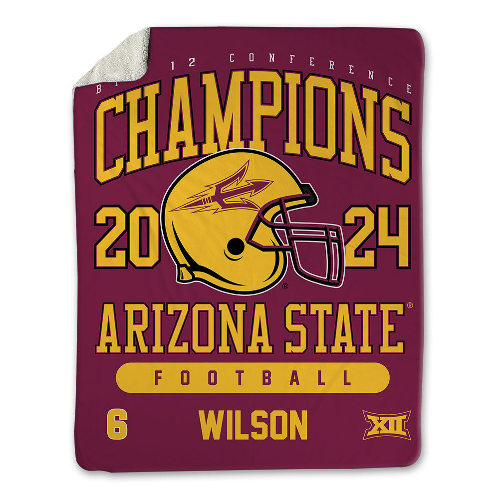 Arizona State - NCAA Football : Adrian Wilson - Big12 Blanket-0