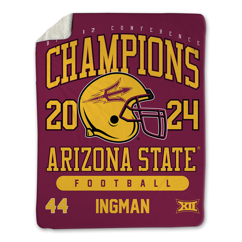 Arizona State - NCAA Football : Kristian Ingman - Big12 Blanket-0