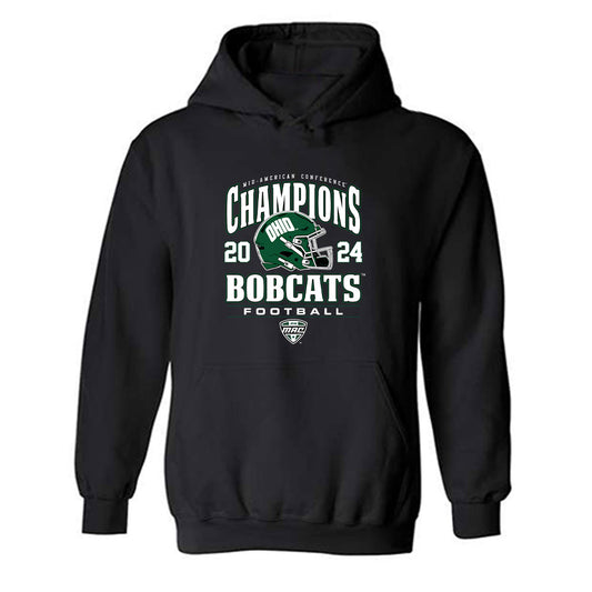 Ohio - NCAA Football : Matthew Papas - MAC Championship Hooded Sweatshirt-0