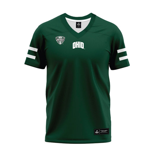 Ohio - NCAA Football : Darren James-Hamilton - MAC Green Premium Football Jersey-0