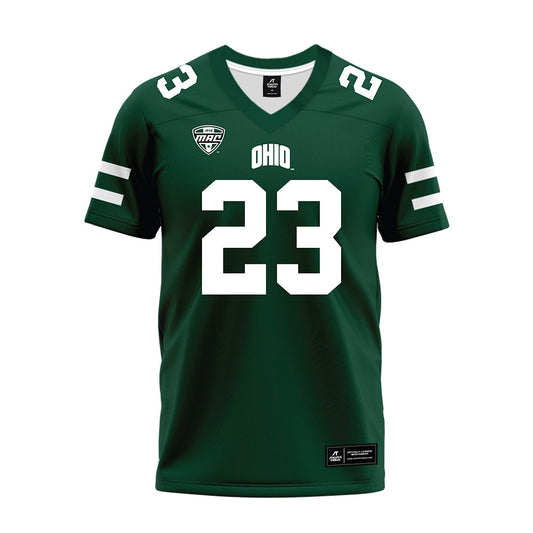 Ohio - NCAA Football : Tony Mathis - MAC Green Premium Football Jersey-0