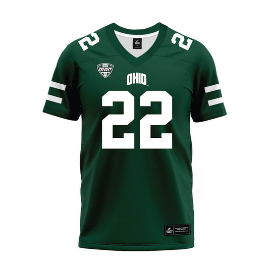 Ohio - NCAA Football : Brandon Jenkins - MAC Green Premium Football Jersey-0