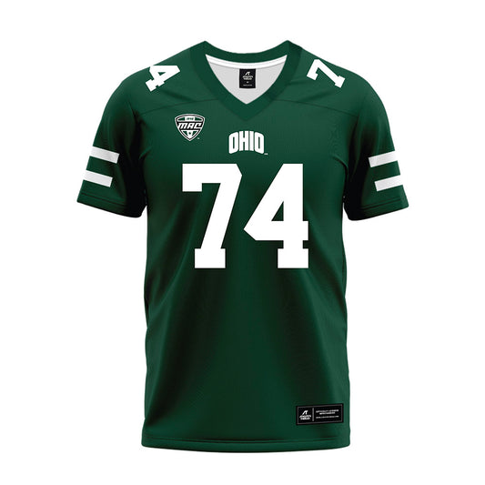 Ohio - NCAA Football : Tigana Cisse - MAC Green Premium Football Jersey-0