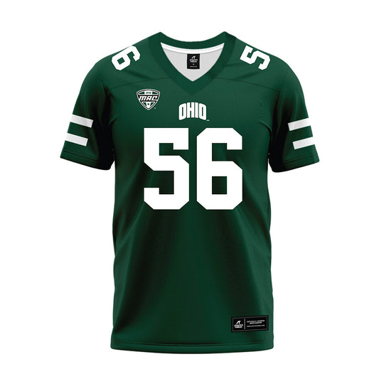 Ohio - NCAA Football : Cody Raymond - MAC Green Premium Football Jersey-0