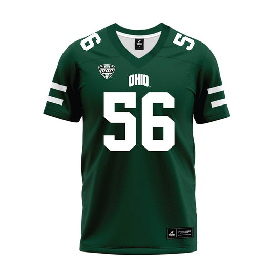 Ohio - NCAA Football : Cody Raymond - MAC Green Premium Football Jersey-0
