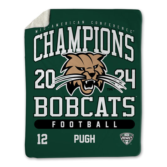 Ohio - NCAA Football : Eian Pugh - MAC Blanket-0