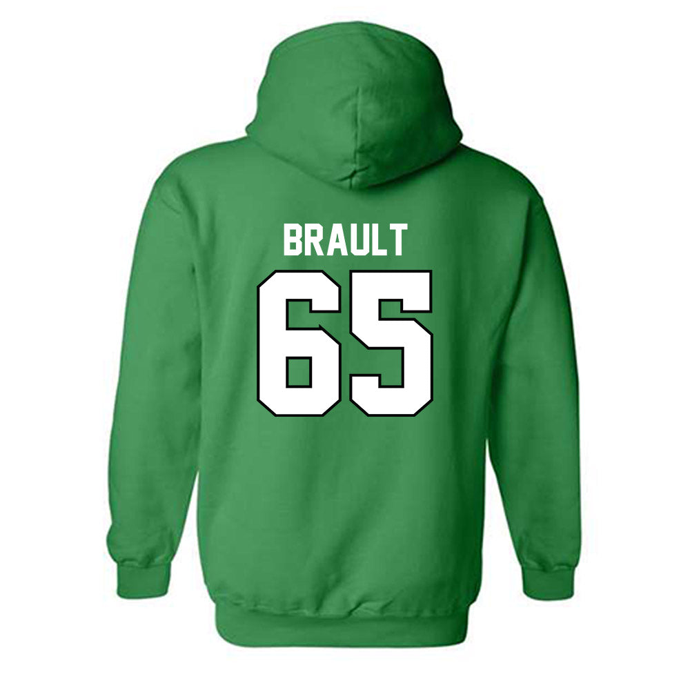Marshall - NCAA Football : Parker Brault - SBC Champions Hooded Sweatshirt-1