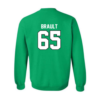 Marshall - NCAA Football : Parker Brault - SBC Champions Crewneck Sweatshirt-1